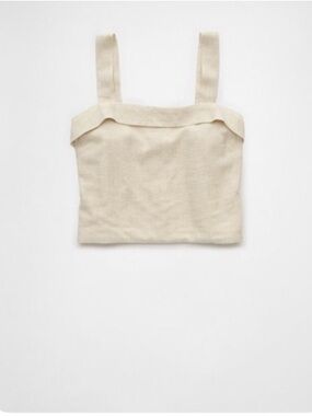 AE Linen Copped Tank
